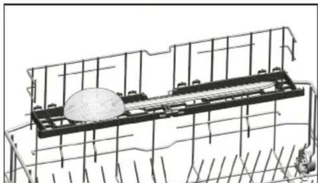 Fulgor Milano F6DWT24SS2 - REJILLA DE SERVICIO MULTIUSOS DEL CANASTO INFERIOR / DE AJUSTE DE LA ALTURA - 1