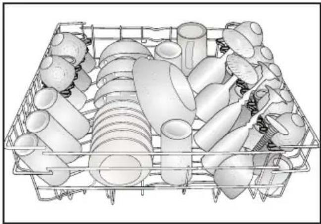 Fulgor Milano F6DWT24SS2 - PANIER DU HAUT - 1