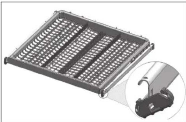 Fulgor Milano F6DWT24SS2 - CEILING CUTLERY BASKET - 1