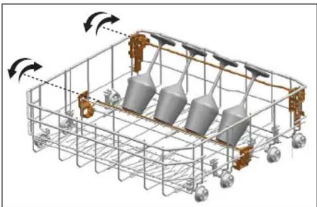 Fulgor Milano F6DWT24SS2 - SUPPORTDEPLATEQUDELAVAGE - 2