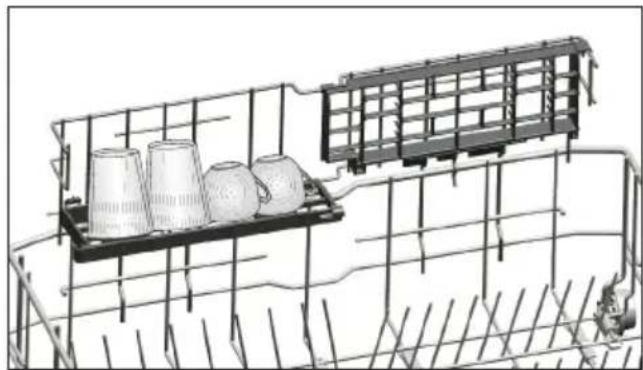 Fulgor Milano F6DWT24SS2 - SOPORTES DEL LAVADO DE BANDEJAS - 5