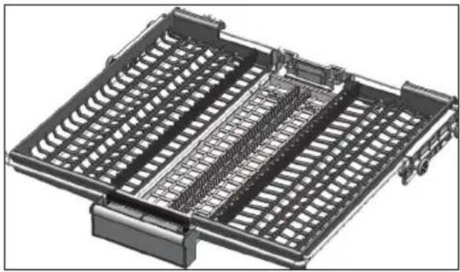Fulgor Milano F6DWT24SS2 - CANASTO DE CUBERTERÍA SUPERIOR - 1