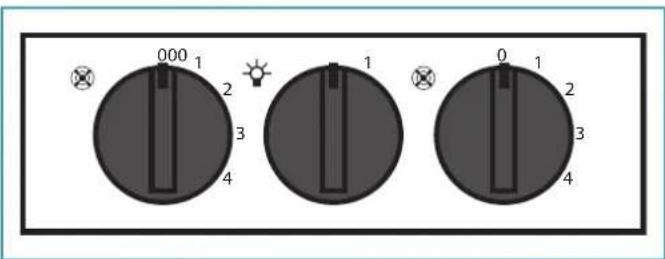Fulgor Milano F6PC36DS1 - USE OF KNOB - 1