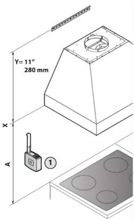 Fulgor Milano F6PC36DS1 - FR - Mesures pour installation - 1