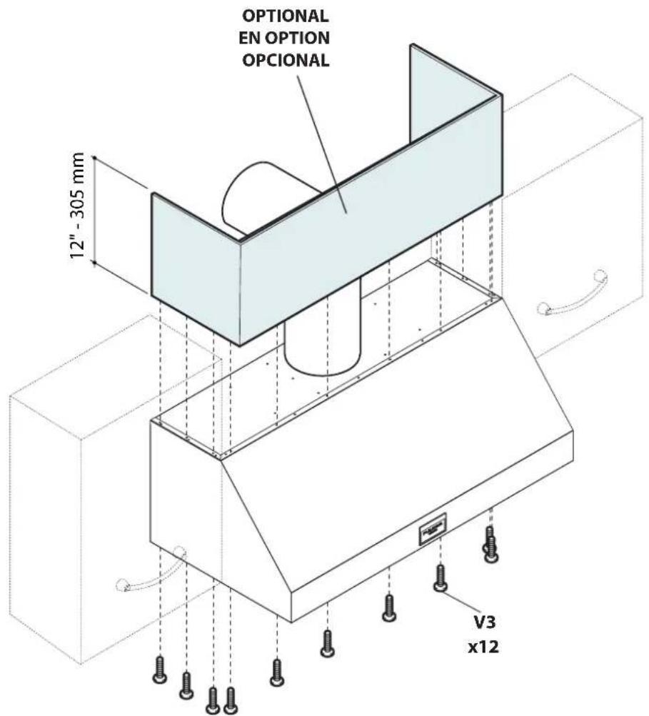 Fulgor Milano F6PC36DS1 - EN - Installation measurements - 7