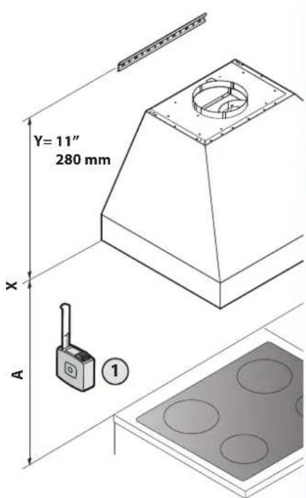 Fulgor Milano F6PC48DS1 - FR - Mesures pour installation - 1