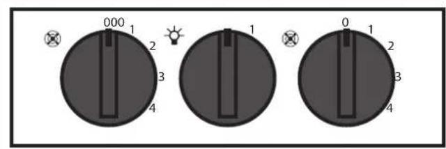 Fulgor Milano F6PC48DS1 - UTILISATION DU BOUTON - 1