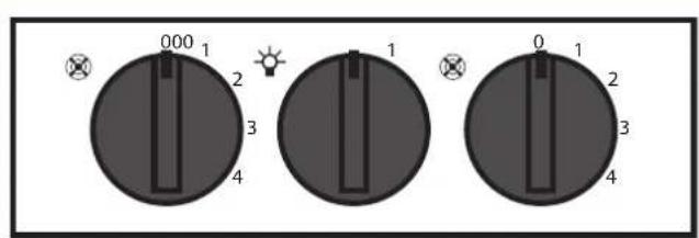 Fulgor Milano F6PC48DS1 - USE OF KNOB - 1