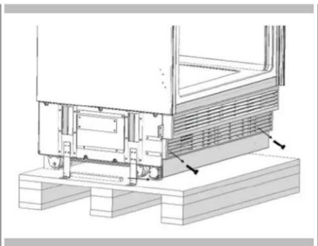 Fulgor Milano FM4BM30IFBI - Retrait de l'ensemble de ventilation inférieur - 2