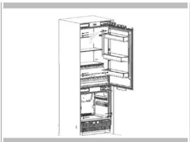 Fulgor Milano FM4BM30IFBI - Screwing the bracket furniture on the cabinet side walls - 2
