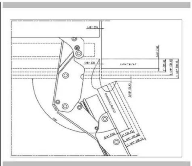 Fulgor Milano FM4BM30IFBI - Choosing the Door Thickness - 1