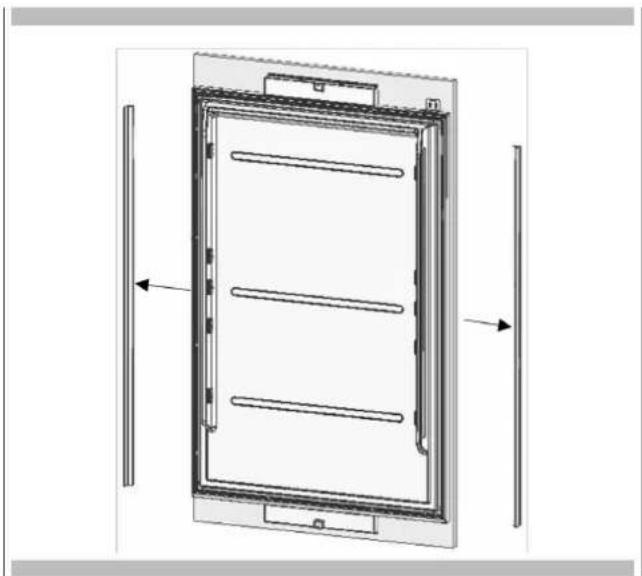 Fulgor Milano FM4BM30IFBI - Retrait de la porte du réfrigérateur - 2