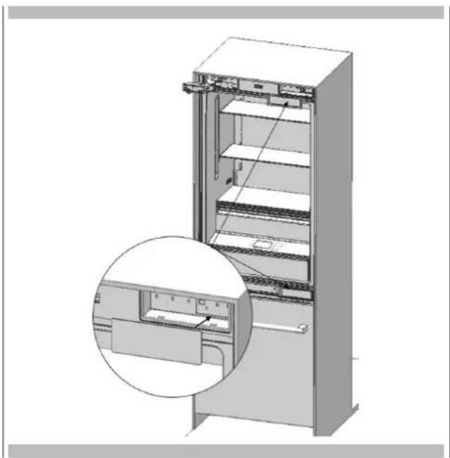 Fulgor Milano FM4BM30IFBI - Replacing the hinges - 4