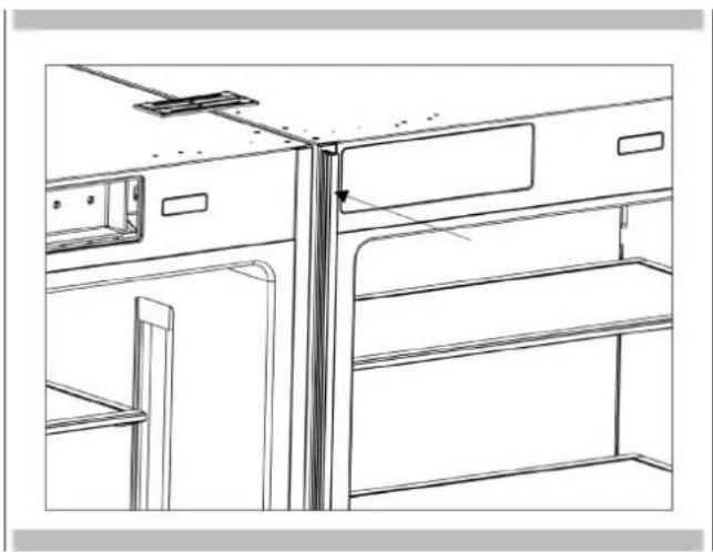 Fulgor Milano FM4BM30IFBI - Attaching the decorative trim parts - 3