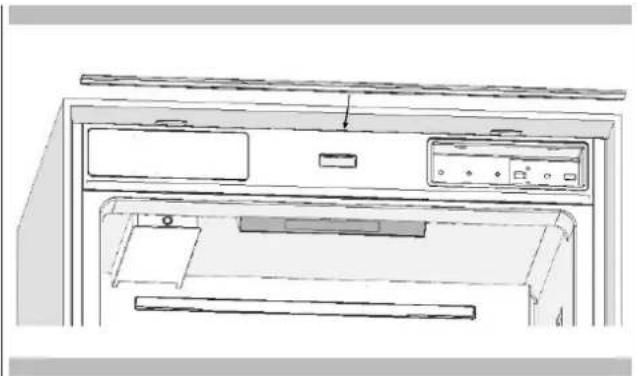 Fulgor Milano FM4BM30IFBI - Attaching the Decorative Trim Parts - 2