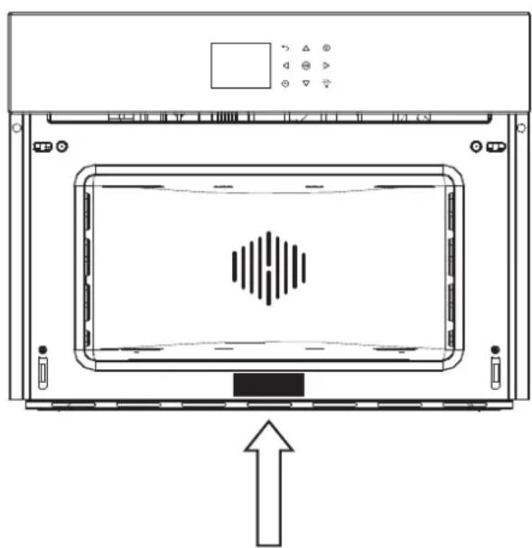 Fulgor Milano F7DSCO30S1 - RATING PLATE LOCATION - 1