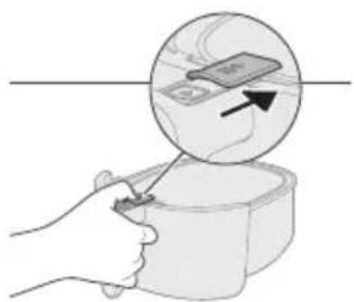 PHILIPS NA541 - Basket release button - 1