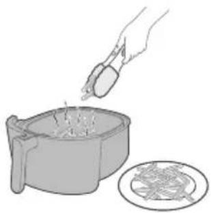 PHILIPS NA541 - Cooking with preset programs - 7