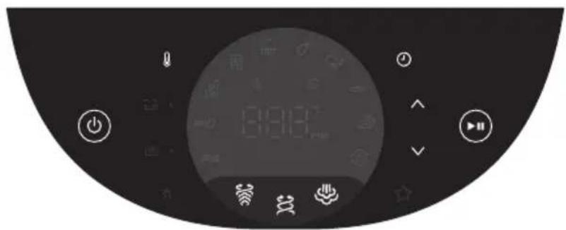 PHILIPS NA541 - Prezentarea panoului de control - 1