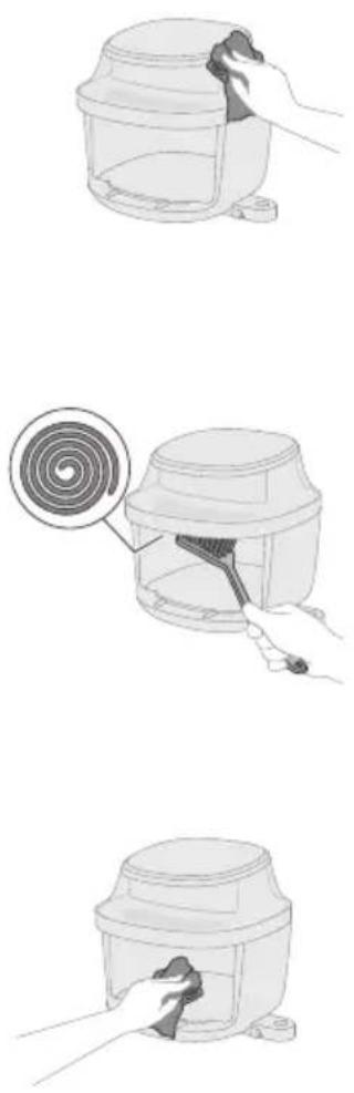 PHILIPS NA541 - Nettoyage de routine - 4