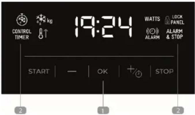 TEKA HSC 6440 C - Anzeige Beschreibung - 1