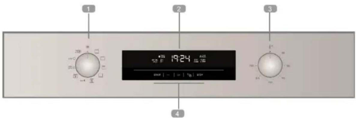 TEKA HSC 6440 C - Bedieningspaneel - 1