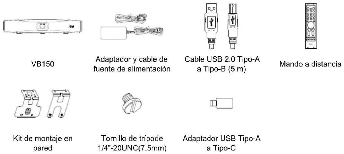 AVer VB150 - Contenidos del paquete - 1