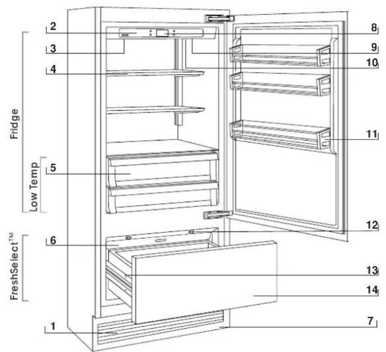 Hestan KRBL36 - FEATURES OF THE KRP / KRB REFRIGERATOR FEATURES OF THE KRP / KRB REFRIGER. - 2