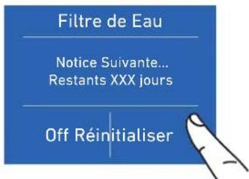 Hestan KRBL36 - Réinitialisation du Filtre - 3
