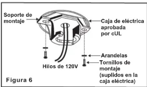 Progress Lighting P250010 - Colocación del ventilador - 2
