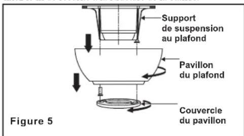 Progress Lighting P2592 - Suspension du ventilateur - 1