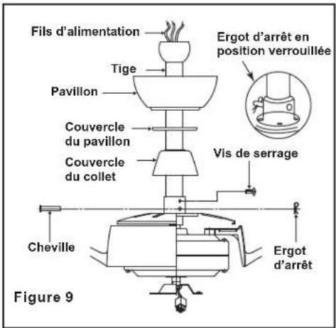Progress Lighting P2598 - Suspension du ventilateur - 3