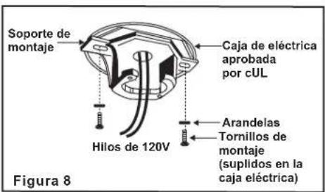Progress Lighting P2598 - Colocación del ventilador - 2