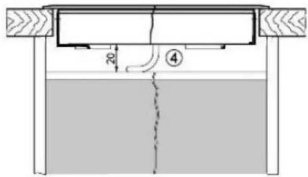 BLAUPUNKT 5II86250 - How to stick the gasket: - 3