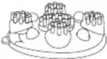 BEURER MG 44 - Massageaufsätze - 2