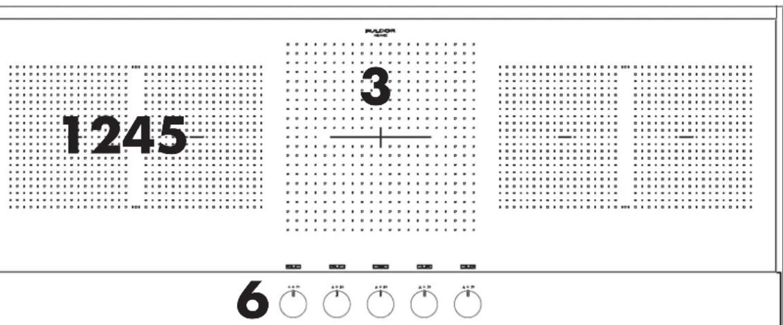 Fulgor Milano FEHCPK 3605 ID IX - Lorsque you utilisez la table de cuisson - 2
