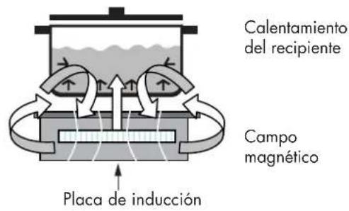 Fulgor Milano FEHCPK 3605 ID IX - Funcionamento del calentamento por INDUCCION - 1