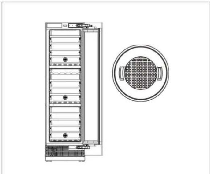 BERTAZZONI REF24WCBPNV - ENTREPOSAGE INTERNE - 2