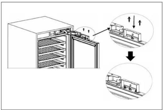 BERTAZZONI REF24WCBPNV - INSTALLING THE FURNITURE DOOR - 1