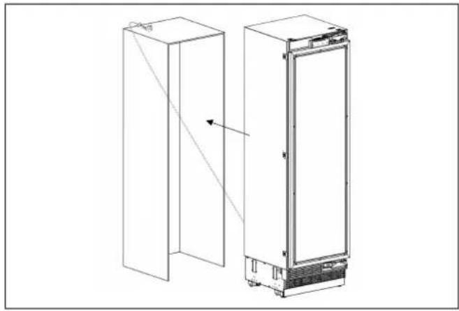 BERTAZZONI REF24WCBPNV - SCREWING THE SIDE AND UPPER BRACKETS - 2
