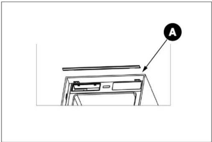 BERTAZZONI REF24WCBPNV - RÉGLAGE DU RÉFRIGÉRATEUR EN FONCTION DE LA BRIDE DE L'ARMOIRE - 4