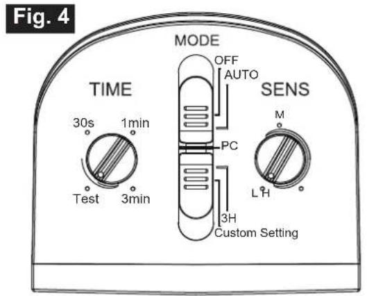 Vaxcel T0694 - Adjusting the Light Head: - 1