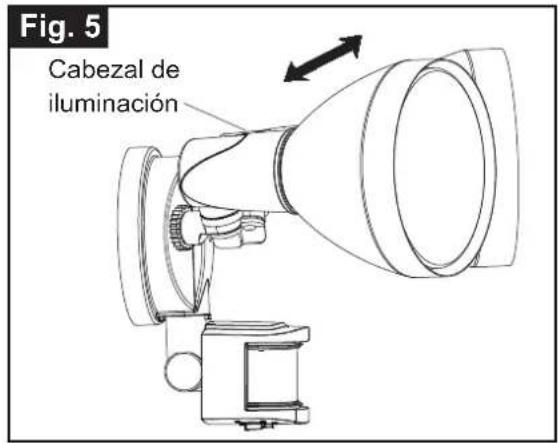 Vaxcel T0694 - Ajuste del cabezal de iluminación: - 2