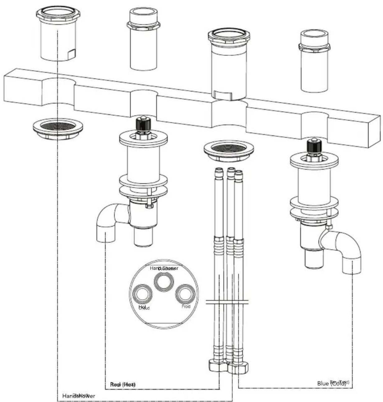TOTO TB2F - Installation par Étape - 1