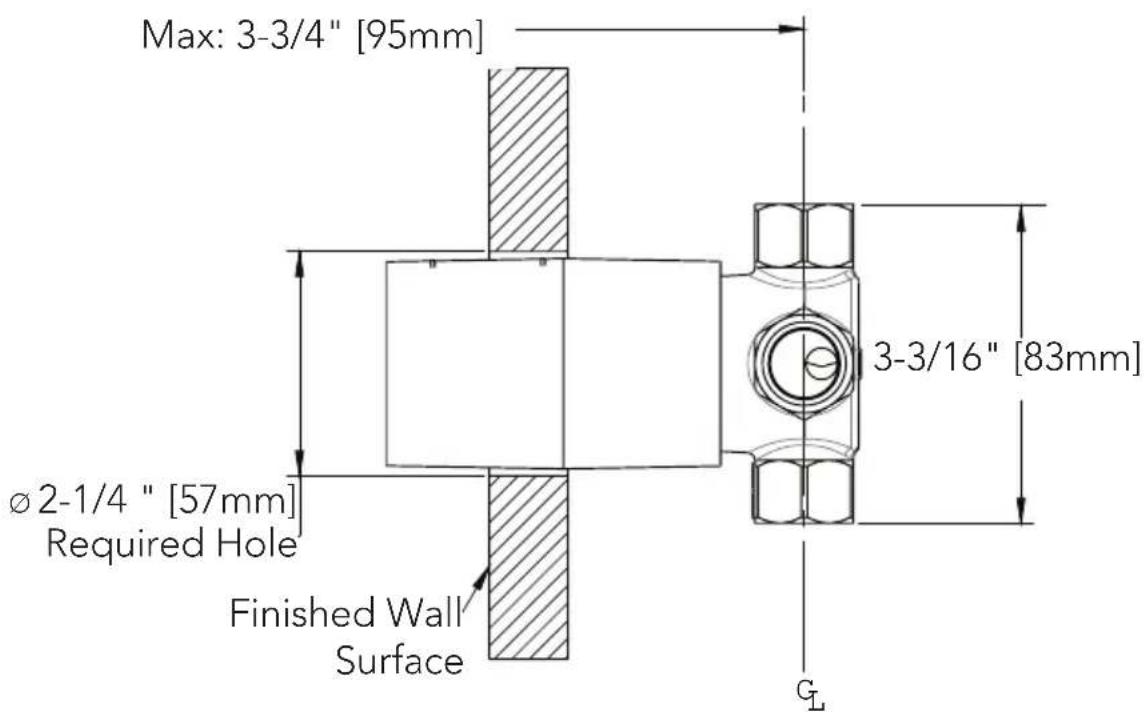 TOTO TSMXW - ROUGH-IN DIMENSIONS / DIMENSIONES PRELIMINARES / DIMENSIONS BRUTES - 2