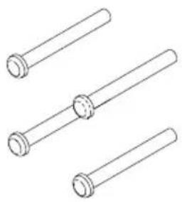 TOTO TS2A - ROUGH-IN DIMENSIONS / DIMENSIONES PRELIMINARES / DIMENSIONS BRUTES - 4