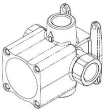 TOTO TS2A - ROUGH-IN DIMENSIONS / DIMENSIONES PRELIMINARES / DIMENSIONS BRUTES - 6