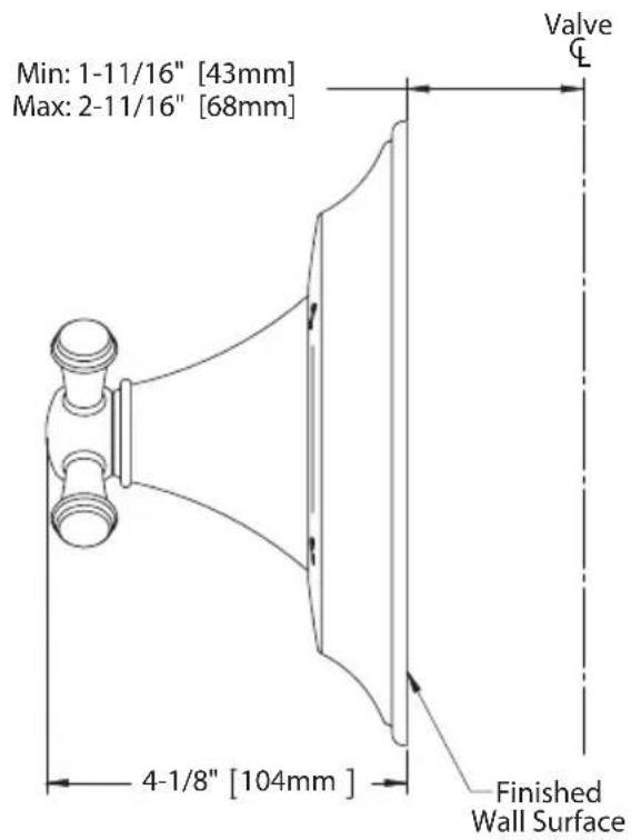 TOTO Silas TS210P - ROUGH-IN DIMENSIONS / DIMENSIONES PRELIMINARES / DIMENSIONS BRUTES - 2