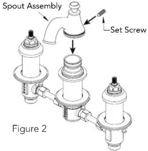 TOTO Vivian TB220DD1 - INSTALLATION PROCEDURE - SPOUT - 2