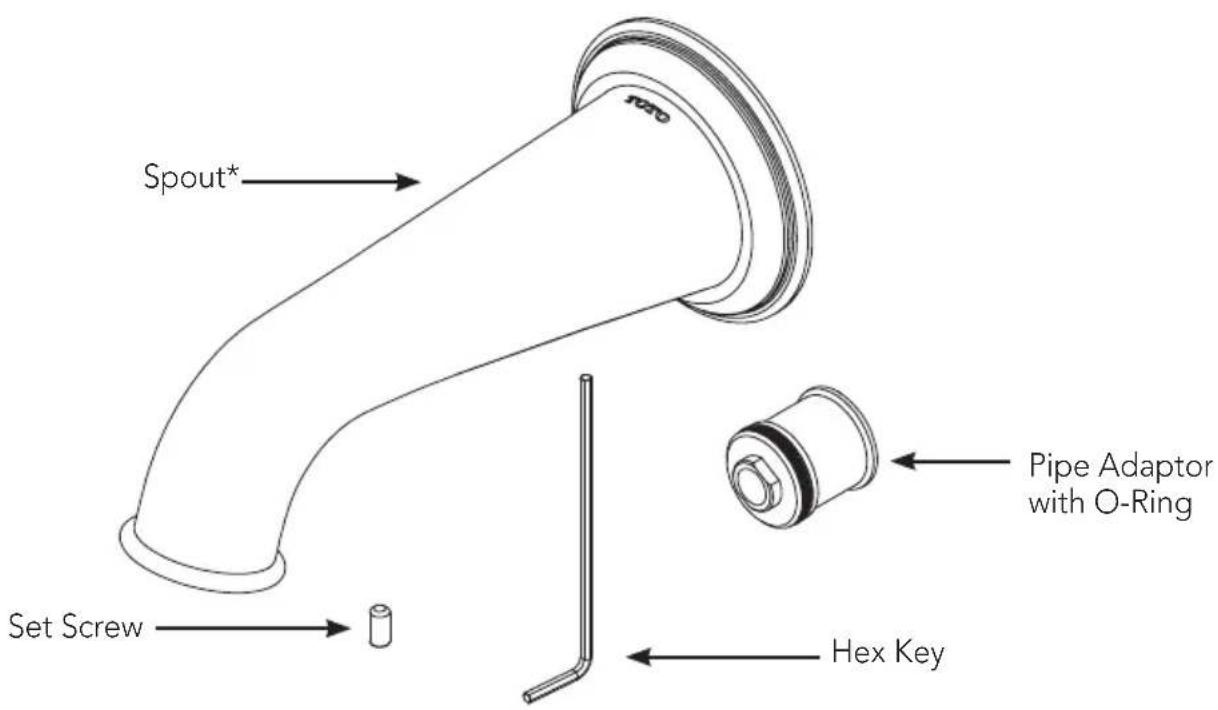 TOTO Vivian TS220E - INCLUDED PARTS - 1